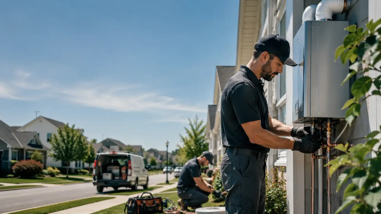 Tankless Water Heater Installation in Sandy Hook, VA